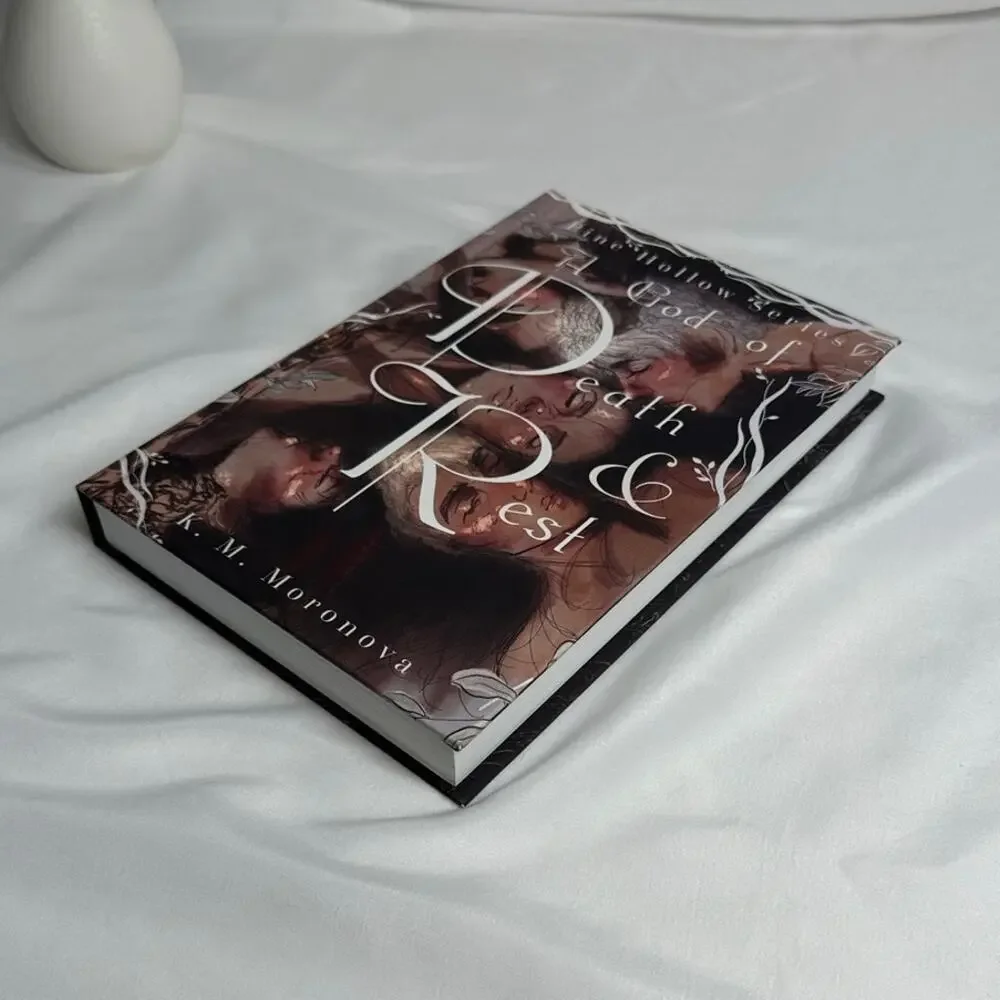 SIGNED A God of Death & Rest K.M. Moronova OOP Hardcover Pine Hollow #2